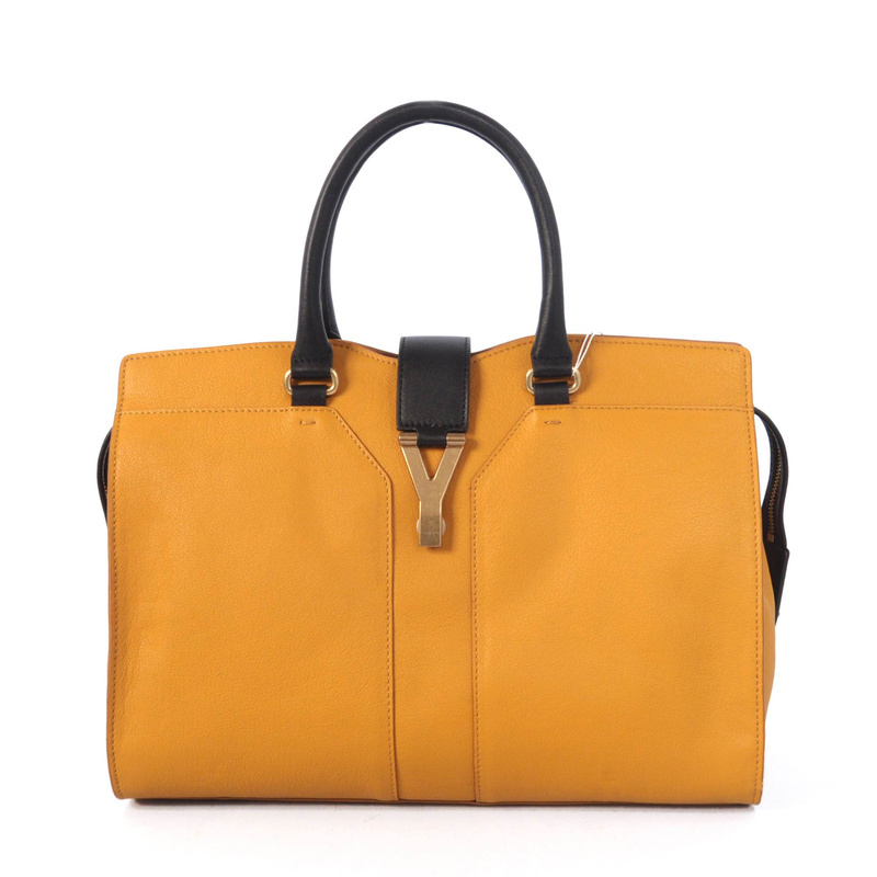 8220 Yves Saint Laurent Piccolo Cabas Chyc Bag 8220 giallo con bl